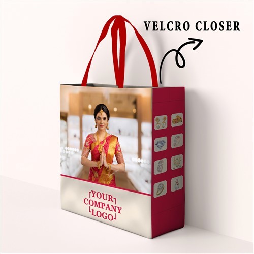Jewellery Laminated Non Woven Box Bag